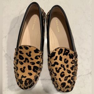 Cole Haan Women's Animal Print Loafers - New! Size 9
